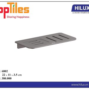 Kệ Xà Phòng Đa Năng Màu Ghi Xám HILUX 6802
