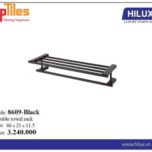 Mắc khăn giàn đồng màu đen Hilux 8609-Black
