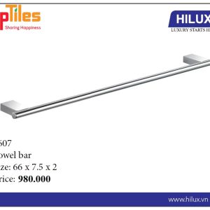Thanh treo khăn đơn đồng mạ Crom Hilux 8607