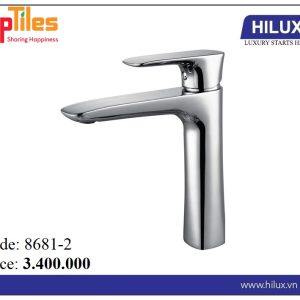 Vòi lavabo NL đồng mạ Crom Hilux 8681-2