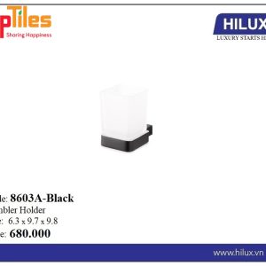 Kệ cốc đơn màu đen Hilux 8603A-Black
