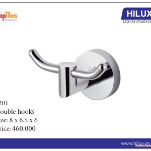 Móc đôi Đồng mạ Crom Hilux 8201