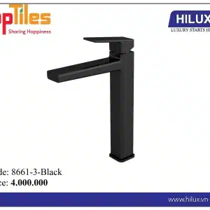 Vòi lavabo NL đồng màu đen Hilux 8661-3-Black