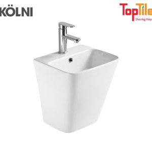 Chậu treo liền khối chân lửng Kolni 5800D