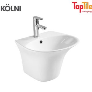 Chậu treo liền khối chân lửng Kolni 5600C
