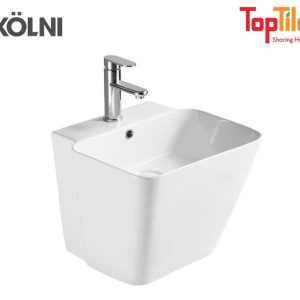 Chậu treo liền khối chân lửng Kolni 6500