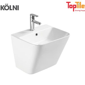Chậu treo liền khối chân lửng Kolni 7200