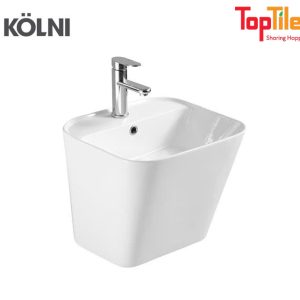 Chậu treo liền khối chân lửng Kolni 8300