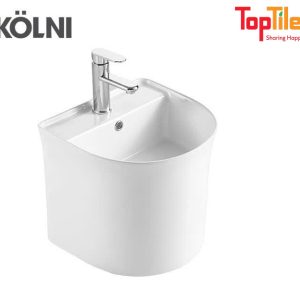Chậu treo liền khối chân lửng Kolni 8600