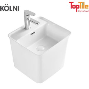 Chậu treo liền khối chân lửng Kolni 8700B