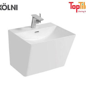 Chậu treo liền khối chân lửng Kolni 9200