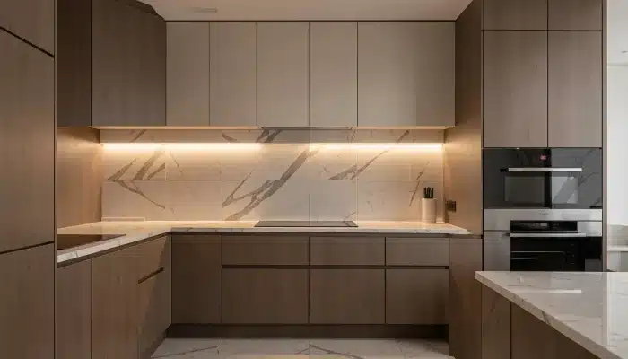 Chọn gạch ốp tường bếp chịu nhiệt, dễ lau chùi tốt nhất